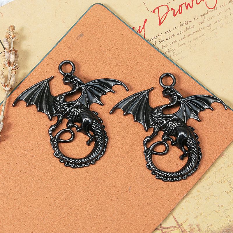 【P018】Dragon(3 PCS)-High quality charms