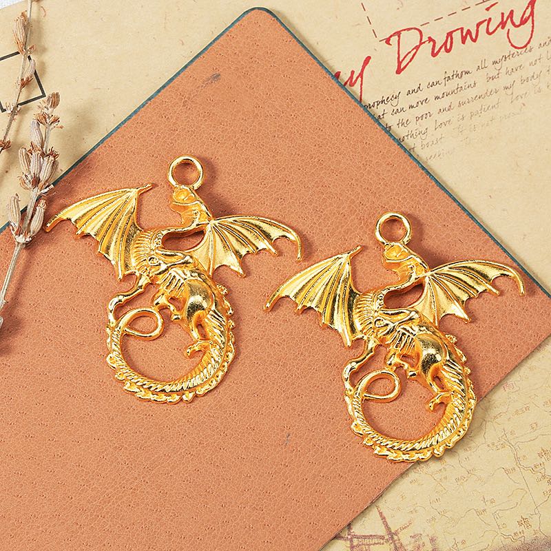 【P018】Dragon(3 PCS)-High quality charms